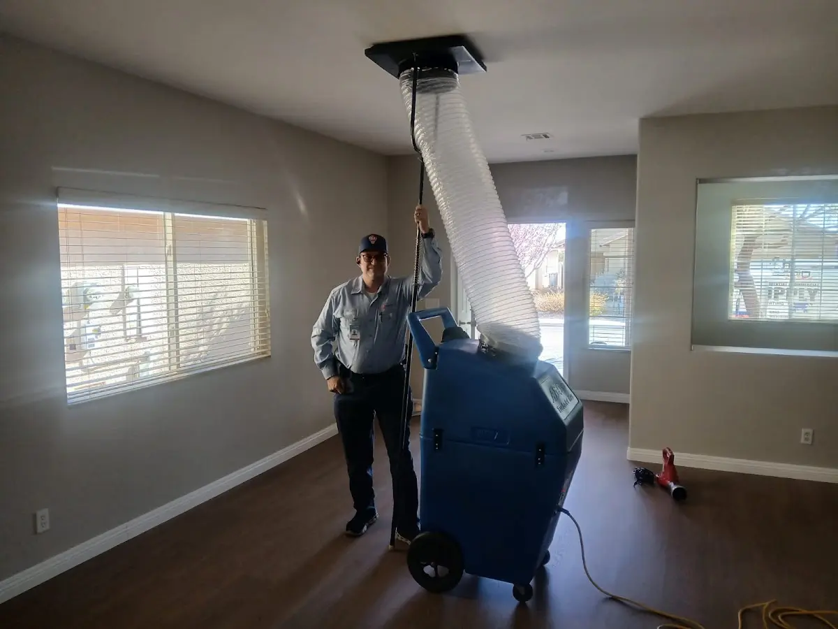 Professional Dryer Vent Cleaning work inside a Laurel Hill home
